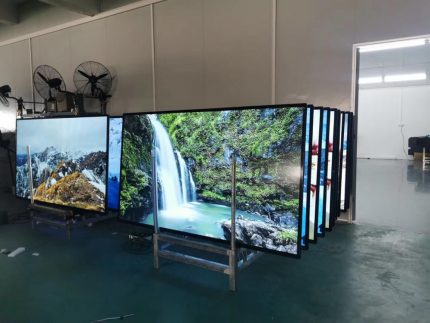 China Factory Cheap Flat Screen wifi android Televisions 55 65 inch 4k led television smart tv 2