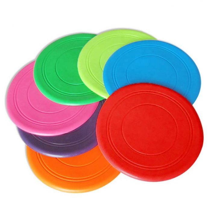 Dog toys For Large Dog Puppy Pet Toy Dog Training Tool Pet Dogs Disc Soft Chirstmas 7 Colors Toys SN4288 1