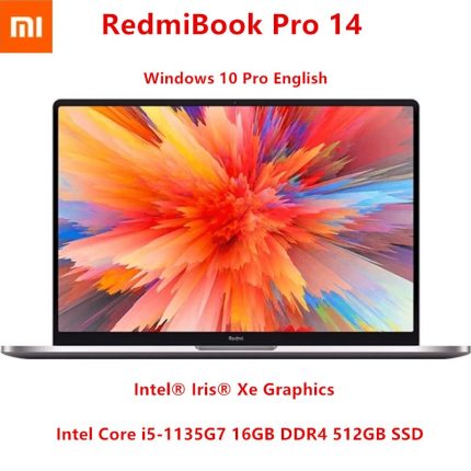 Xiaomi RedmiBook Pro 14 Intel Core i5-1135G7 16GB DDR4 512GB PCIe Intel Iris Xe Graphics Computer Notebook Fingerprint Unlock 1