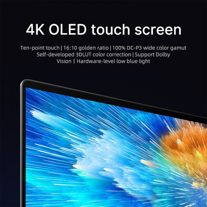 2022 Xiaomi Book Pro 16 TouchScreen Laptop 16 Inch 4K OLED Notebook i7-1260P 16GB 512GB Nvidia RTX2050 4GB GDDR6 Laptop Computer 5