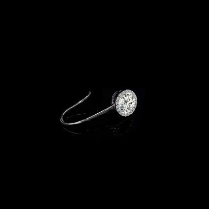 KNOW LOVE Lab Diamond Earrings for Women High Jewelry Dating Party Shiny Diamond Earrings  18K Gold Earrings Fine Gift IGI China 2