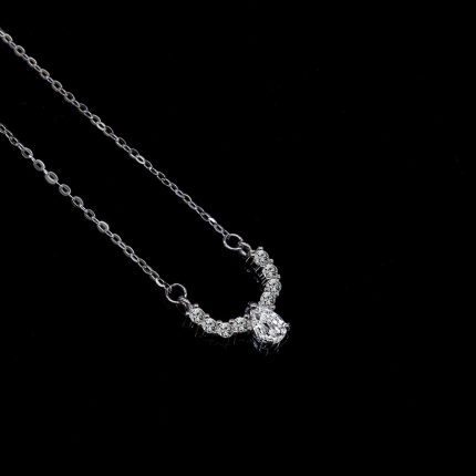 KNOW LOVE 0.5CT Diamond Necklace 18K Gold Women Party Fine Jewelry Fashion Water Droplet Shape Shanghai IGI Lab Diamond Neck 1