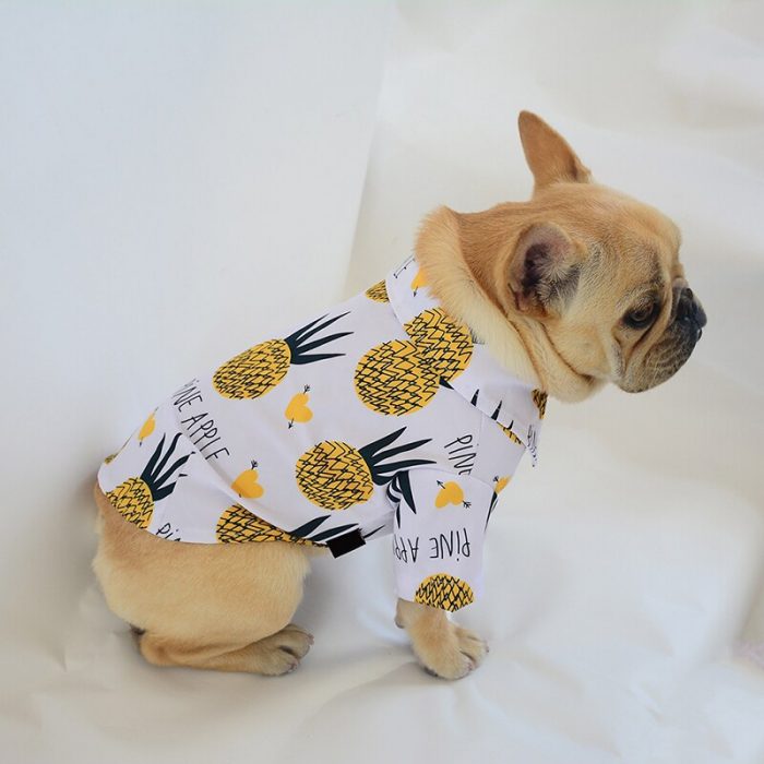 S-3XL Pet Dog Clothes Pajama Shirt Spring Summer Clothers For Dogs Cool Shirt Breathable Soft Cute Summer Pet Dogs Oufit Clothes 4