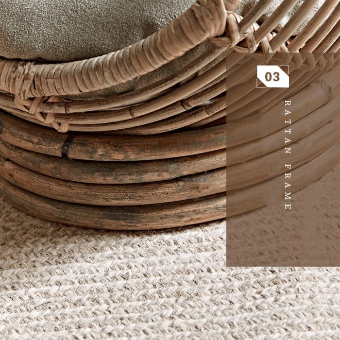 Hand-woven Eco friendly Natural Rattan Animal Houses Pet Cages Cats Beds Dogs Kennel 5