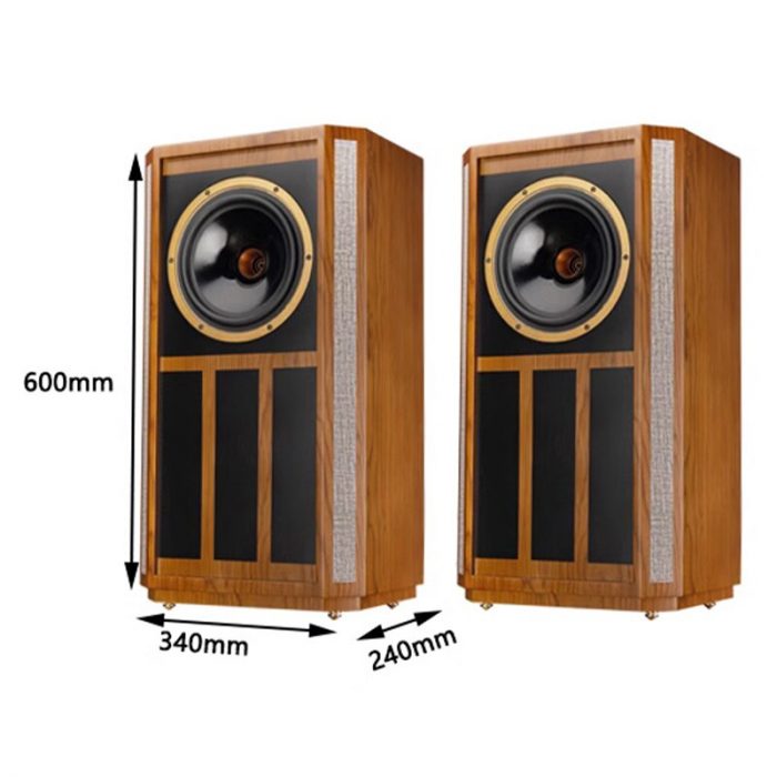 300W 8 Inch Bookshelf Speakers Coaxial Sound Audio Fever Hifi Home Theater System Music Wooden Sound Equipment Passive Speaker 6