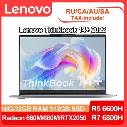 Lenovo ThinkBook 14+ Laptop AMD Ryzen R5 6600H/R7 6800H Radeon 660M/680M Graphics/RTX2050 14-inch 2.8K 90Hz  IPS Screen Notebook 1