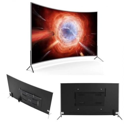80'' inch curved lcd monitor screen 4K TV wifi Television Android OS multiple languages smart led television TV 2