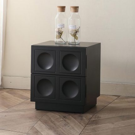 Nordic Bedroom Nightstands Modern Bedside Storage Bed Table Nightstands Mesa Lateral Meuble De Rangement Hotel Furniture 2