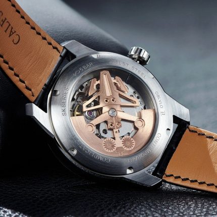 Oblvlo For Mens Watch Creative Automatic Mechanical Male Steel Flywheel Wristwatch Super Luminous Sapphire Crystal Waterproof 2