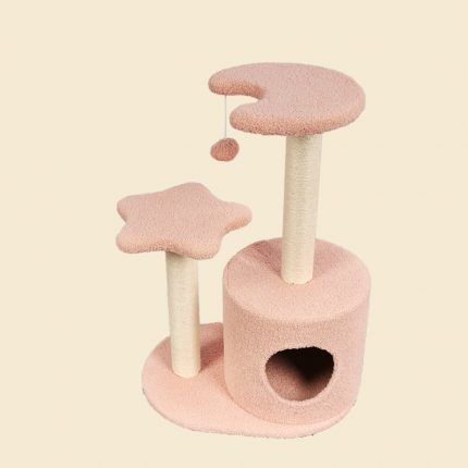 Cat climbing frame four seasons available cat climbing frame cat litter cat tree pet cat toy sisal cat jumping platform 1