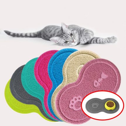 Pet Dog Puppy Cat Feeding Mat Pad Cute Cloud Shape Silicone Dish Bowl Food Feed Placement Pet Accessories Dropship 2