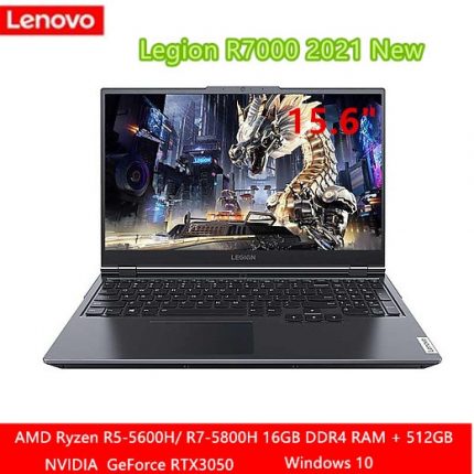 Lenovo Legion R7000 2021 New Gaming Laptop AMD R5-5600H/ R7-5800H High Refresh Rate IPS Full Screen Windows10 Backlit metal body 1