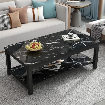 Modern Design Luxury Coffee Tables Living Room Nordic White Marble Tea Nightstands Office Meubles De Salon Bedroom Furniture 2