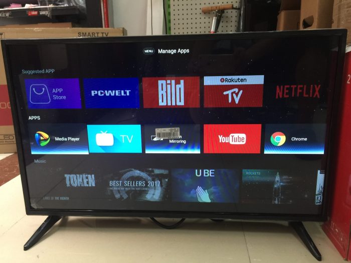 32 40 45 50 inch Display Android smart wifi led television TV 5