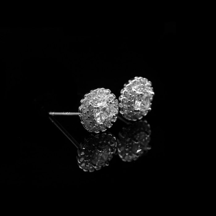 KNOW LOVE 0.5 Carat Earrings for Women Sparkling Lab Diamond Earring Women's Wedding Jewelry Memorial Day Party Gifts IGI China 4