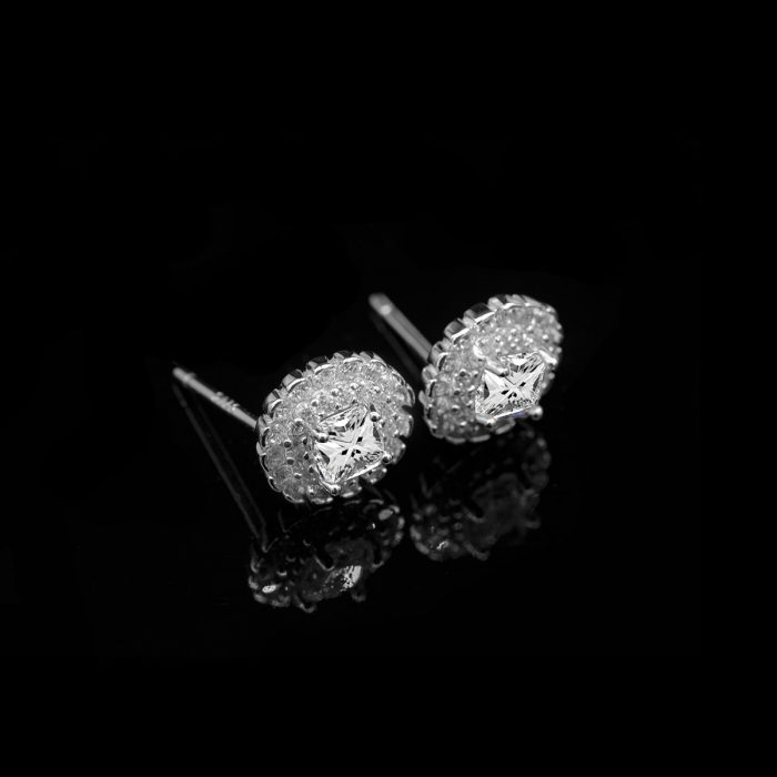 KNOW LOVE 0.5 Carat Earrings for Women Sparkling Lab Diamond Earring Women's Wedding Jewelry Memorial Day Party Gifts IGI China 3