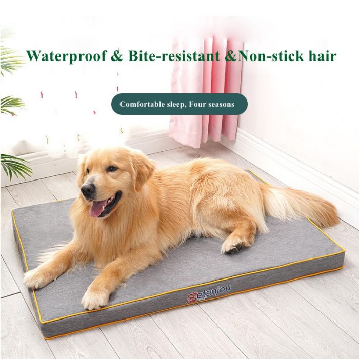 Large Dog Bed Mat Puppy Sofa Thick Orthopedic Mattress For Small Medium Large Dog Sleep Cushion Husky Labrador Bench Pet Bedding 1