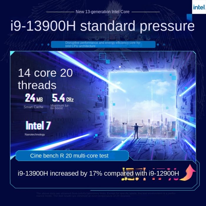 New Genuine Colorful General Star X16 Pro 23 Gaming Laptop Intel i9-13900H RTX4070 16-inch 240Hz 2.5K E-Sports Game Notebook 3