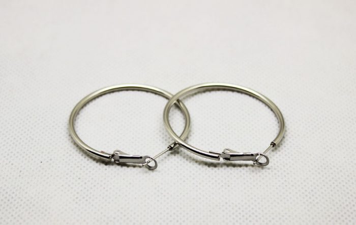 1.2x30mm, 1.2x40mm, 1.2x50mm, stainless steel hoops earrings,Each size 1000 pairs 1