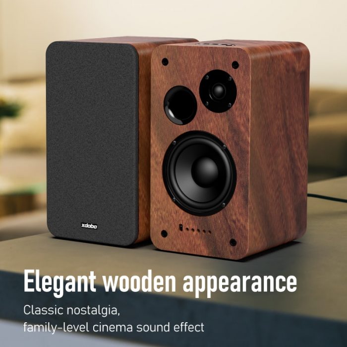 Xdobo High Quality Taste 1978 5inch 2.0 Channel 130W Super Bass Amplifier Board For Household Wooden Bookshelf Speaker Bluetooth 1