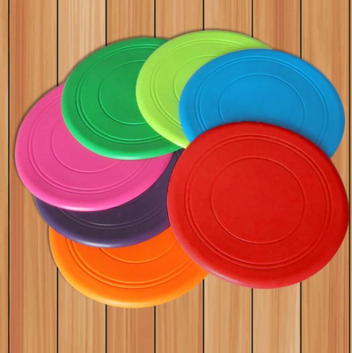 Dog toys For Large Dog Puppy Pet Toy Dog Training Tool Pet Dogs Disc Soft Chirstmas 7 Colors Toys SN4288 6