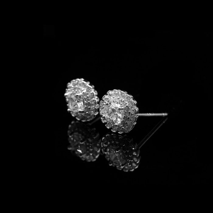 KNOW LOVE 0.5 Carat Earrings for Women Sparkling Lab Diamond Earring Women's Wedding Jewelry Memorial Day Party Gifts IGI China 5