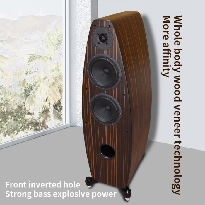 YYAUDIO 6.5 Inch HiFi Speakers Hi-end Floor Woofer Speaker Large Home Theater System Customized Double Bass Speaker Box 2