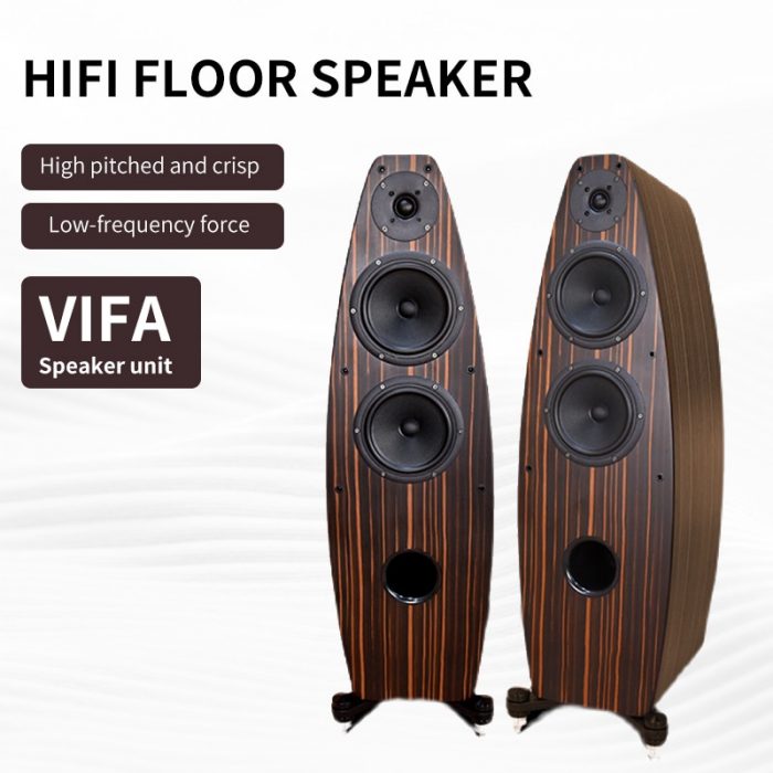 YYAUDIO 6.5 Inch HiFi Speakers Hi-end Floor Woofer Speaker Large Home Theater System Customized Double Bass Speaker Box 1