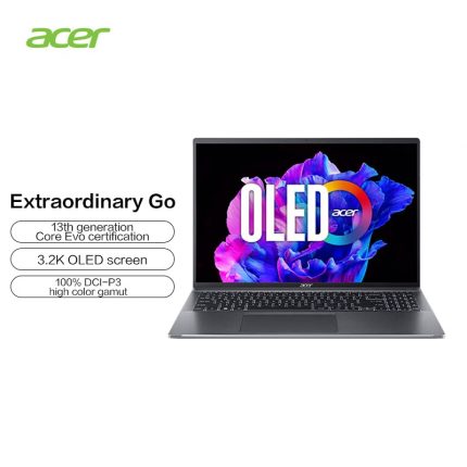 New Genuine Acer Extraordinary Go 2023 Slim Laptop Intel I5-13500H Iris Xe 16-inch IPS Full Screen OLED 3.2K Notebook 1