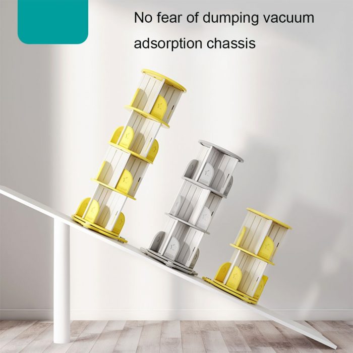 Bookshelf Rotating Bookshelfs Bedroom Living Room Baffle Design With Rotating Bottom Plate Design More Stable And Safe 3
