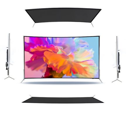 Curved Screen 50 55 65 75 inch Smart Android wifi LED TV Ultra HD 4K Smart Television 2