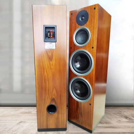 250W Home 8-inch High-power Three-way Speaker Floor Speaker Home Theater HiFi Fever Audio Passive Front Audio High Fidelity 2