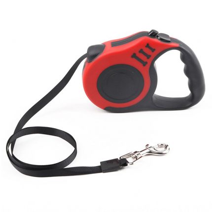 20 PCs 3M/5M Telescopic Pet Walking Lead Leash Extending Traction Rope One Button Brake & Lock for Dog 1