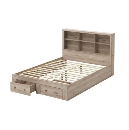 Storage Bed platform bed brings plenty of spare storage for your books 2