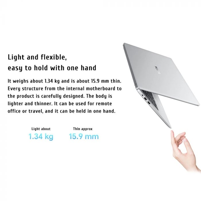 Honor MagicBook X 14 Pro 2023 14” Laptop 13th Core i5-13500H Notebook 16G 512G 2.2K Screen Glacier Silver Window 11 Computer PC 6