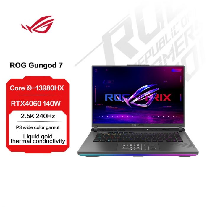 Asus ROG Strix SCAR G614 E-sport Gaming Laptop i9-13980HX RTX4060/RTX4070 2.5K 240Hz 16Inch Computer Notebook Liquid Metal Cool 2