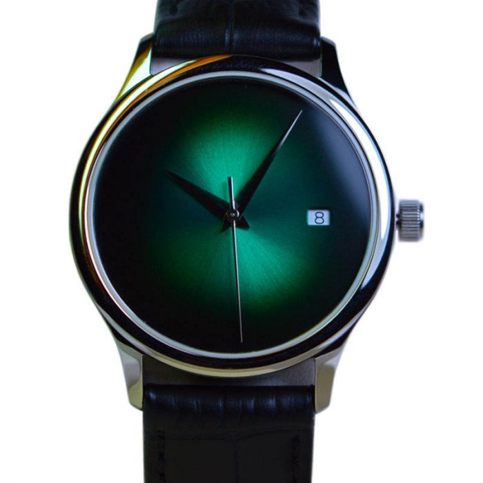 38.5mm Ultra-thin Automatic Mechanical Watch Tianjin ST1812 Movement Calendar Waterproof Stainless Steel Sapphire Mens Watch Hot 3