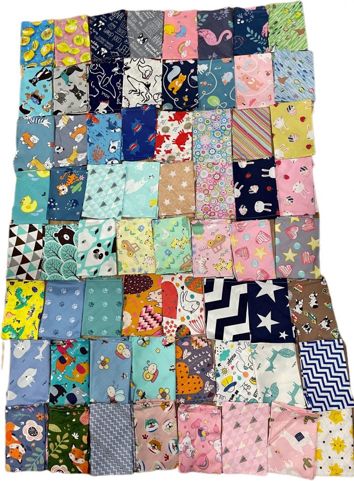 500PCS/LOT Pet Dog Puppy cat cotton bandanas Collar scarf Y3301 SIZE:65*42*42cm and 42*28*28cm 1