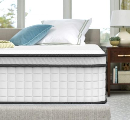 High quality 5 Star Hotel Pocket Spring Mattress 7 Zone Memory Foam Queen King Twin Size Mattresses Single Bed 1