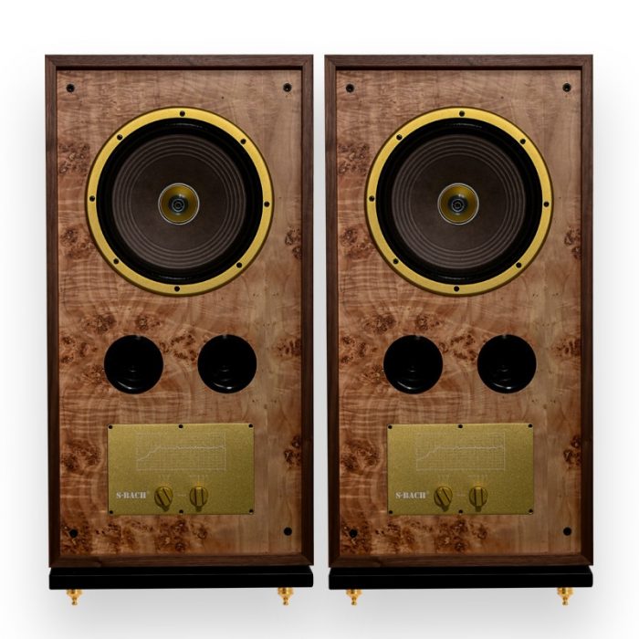 SBA-1 S-BACH 12 Inch/15 Inch Coaxial Speaker 2 Way 2 Unit HiFi Monitor Floor-Standing Speaker With 8Ω/400W 3