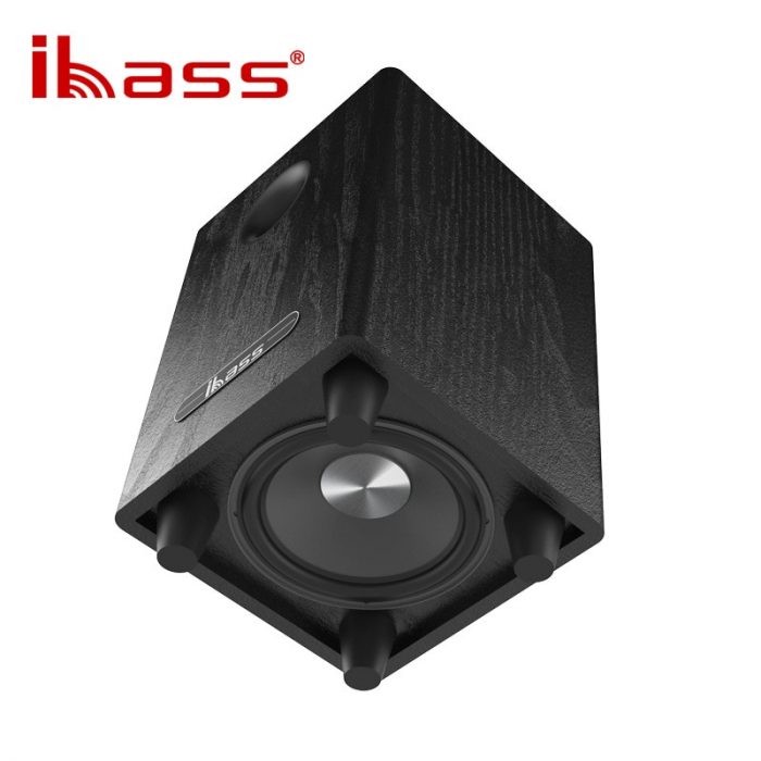 Ibass 100W High Power 6.5" Passive Subwoofer with Home Amplifier Car 360 Stereo Speakers SW Bass Output Home Theater HIFI System 1