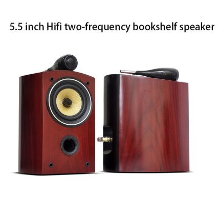 5.5 Inch Fever Passive Bookshelf HiFi Speaker Two-Way Professional Audio 8Ω Monitor Speakers Sound Box High Power 100W Speaker 2