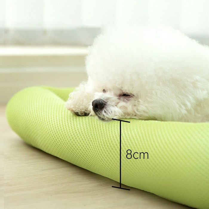 Cool Mat for Dogs Cat Cooling Blanket New Ice Silk Small Dog Pets Kennel Cold Top Quality Gel Summer Breathable Kennel Cushion 3