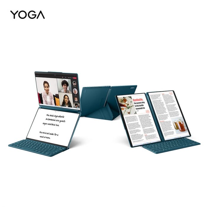Lenovo YOGA 2023 Book 9i  Dual Screen touch Laptop i7-1355U/13.3-inch/16GB/1T SSD/Integrated Graphics/Notebook 4