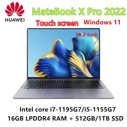 HUAWEI MateBook X Pro Laptop 2022 New Intel i7-1195G7 16GB RAM 512GB SSD Torch 3.1k Full Screen Windows 11 Ultraslim Notebook 1