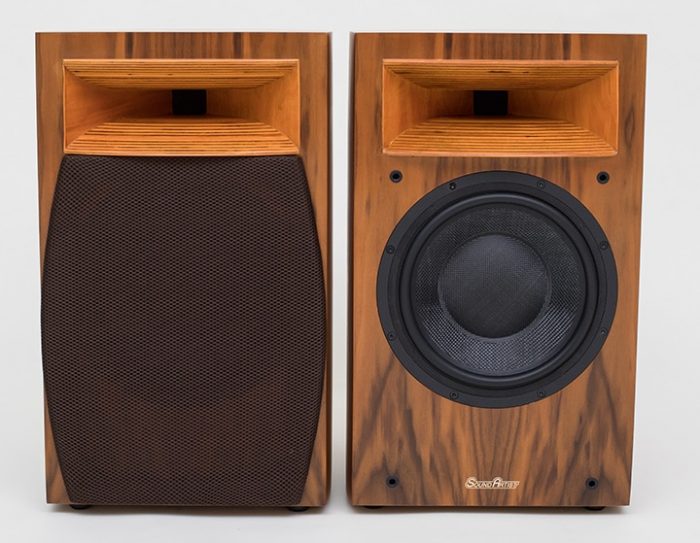 SoundArtist SH10B Horn Speaker Audiophile Hi Fi Bookshelf Loudspeakers A Pair 1