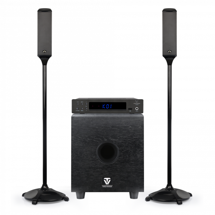 ToneWinner wholesale 2.1 ch bass speaker system karaoke stereo sound cinema theatre system audio music cheap HIFI home theater 1