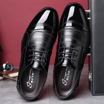 Casual Busines Shoes for Men Breathable Wear-Resistant Pointed Toe Out Door Trendy All-match Comfortable Shoe Spring Autumn Main 3