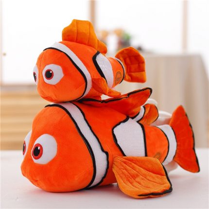 Cartoon Anime Disney Super Cute Nemo ClownfishToy Simulation Marine Life Doll Children's Birthday Gift 2