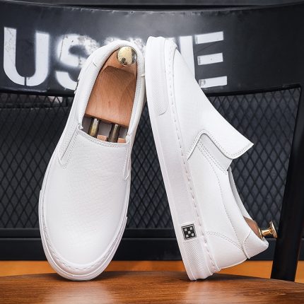 Summer Canvas Men Breathable Casual Driving Shoes Men's Flat New Loafers Driving Lazy Slip on Canvas Vulcanize Shoes 2